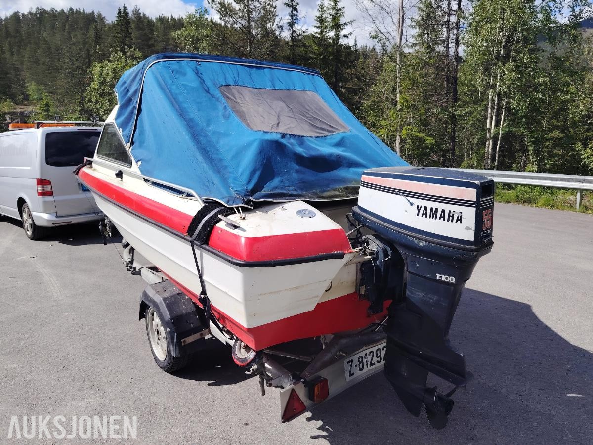 1985 Skibsplast 550 55hk Yamaha Båthenger